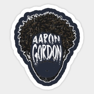 Aaron Gordon Denver Player Silhouette Sticker